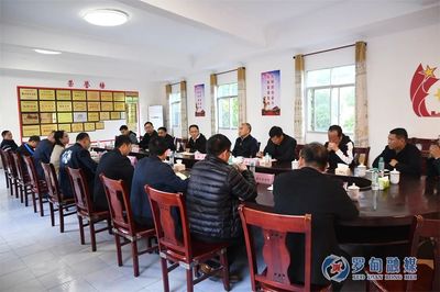 罗甸县政府主要领导到广西江缘茧丝绸开展招商考察工作